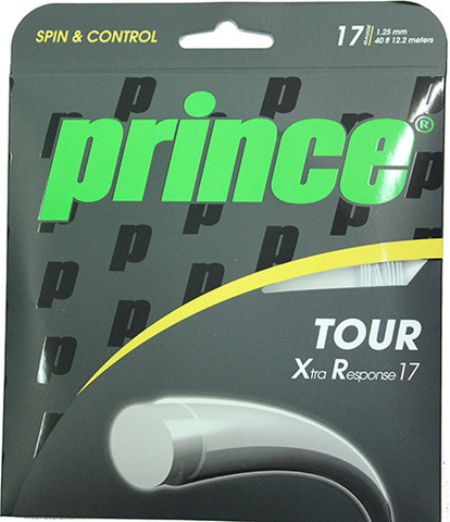 Теннисные струны Prince Tour Xtra Response 17 (12.2 m) - silver (Polecany)