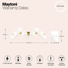 Настенный светильник Maytoni Dallas MOD547WL-09BS