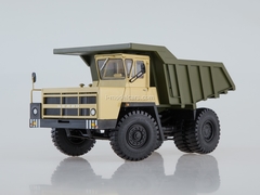 BELAZ-7522 Dump truck late beige-khaki 1:43 Dealer models BELAZ