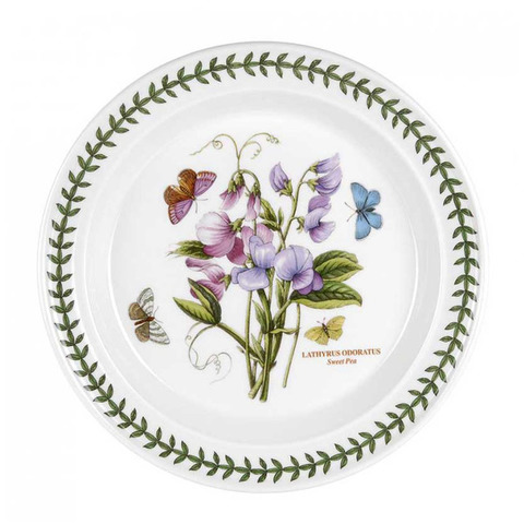 Тарелка обеденная 25см Portmeirion Ботанический сад Душистый горошек
