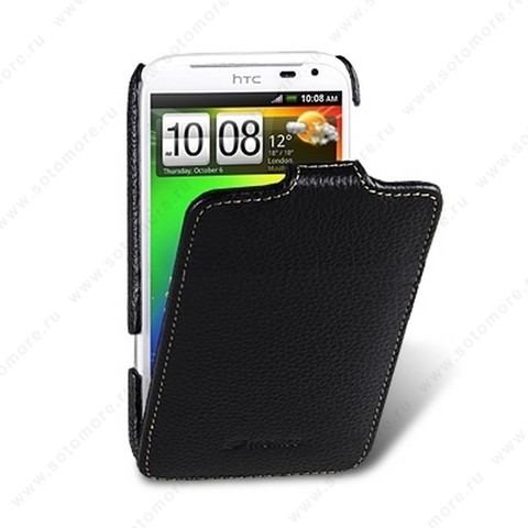 Чехол-флип Melkco для HTC Sensation XL Leather Case Jacka Type (Black LC)