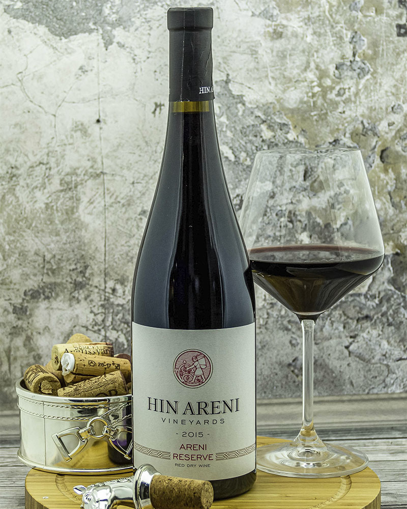 Вино Hin Areni Красное Cухое Резервное 2016 г.у. 14,8% 0,75 л.