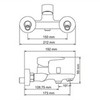 WasserKRAFT Vils 5601 Смеситель для ванны с коротким изливом