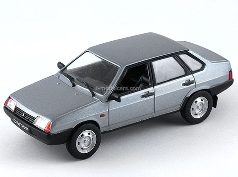 VAZ-21099 Sputnik Lada Samara dark gray 1:43 DeAgostini Auto Legends USSR #56