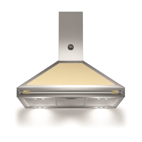 Настенная вытяжка Bertazzoni серии Heritage, 90 см Кремовый матовый