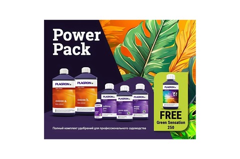 Комплект удобрений Plagron Power Pack - Coco