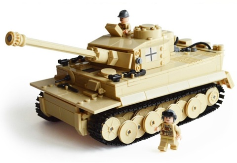 Конструктор Танки 2 мировой войны Немецкий танк Тигр