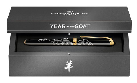 Ручка-роллера Caran d'Ache Year of the Goat 2015 Limited Edition (5072.051)
