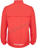 Беговой ветрозащитный костюм Nordski Motion Light Red с прямыми брюками