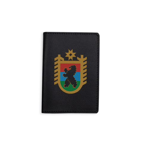 Обложка на паспорт "Герб Карелии", черная