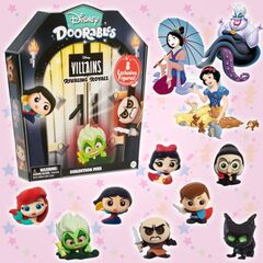 Набор фигурок коллекционный Disney Doorables Злодеи Дисней 8 шт