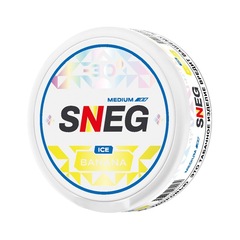 Жевательный табак Sneg Medium (-30°C) - Ice Banana