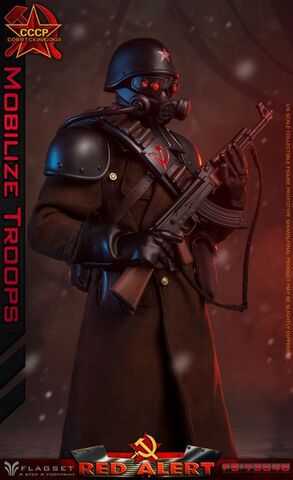 Фигурка Советский призывник масштаб 1/6 Red Alert