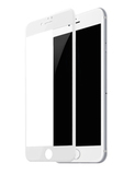 Защитное стекло 3D на весь экран 9H ANMAC + пленка задняя для iPhone 7 / 8 / SE 2020 / SE 2022 (Белая рамка)