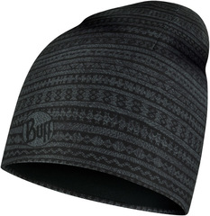 Тонкая флисовая шапочка Buff Hat Polar Microfiber Ume Black