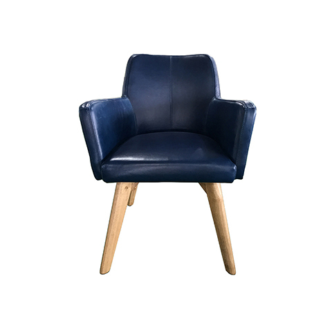 Полукресло Roomers Furniture c0097-1d/blue#b126