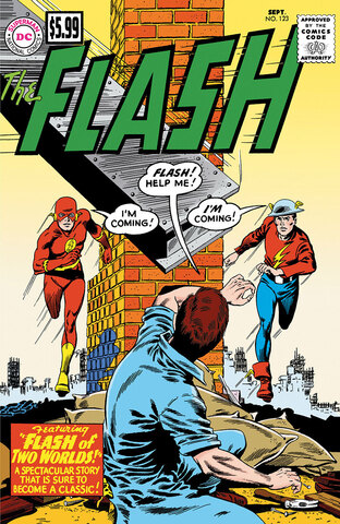 Flash #123 (Cover C) (Facsimile Edition)