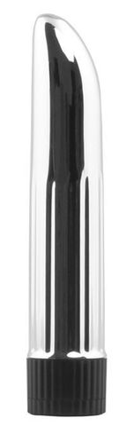 Серебристый многоскоростной вибромассажер Lady Finger - 12 см. - Dream Toys Good Vibes 21402