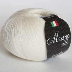 Пряжа Seam Merino Silk 50 (002)