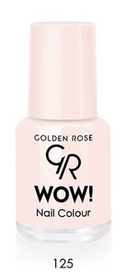 Golden Rose Лак  WOW! Nail Color тон 125  6мл