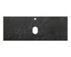 BelBagno KEP-120-MNO-W0 Столешница из керамогранита без отверстия под смеситель 1204x462 KEP-120-MNO-W0 Marmo Nero Opaco