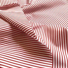 сорочечный хлопок в красную полоску