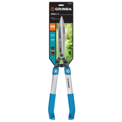 GRINDA FH-630, длина 630 мм, кованые лезвия, антикор. покрытие, алюминиевые рукоятки, накладки РР, кусторез, PROLine (423792)