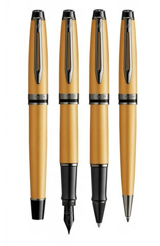 Ручка-роллер Waterman Expert Metallic, Gold RT (2119259)