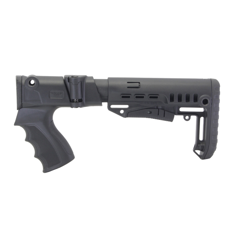 Приклад компактный складной телескопический на ИЖ-81, DLG Tactical, Черный