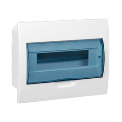 Щиток распределительный встраиваемый IEK Krepta 3 ЩРВ-П-12, 12 модулей, IP41, пластиковый, белый