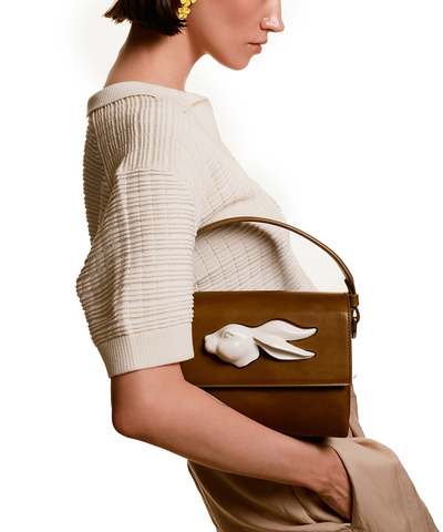 Сумка FLAP RABBIT HEAD OLIVE