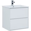 Aquanet 339965 Тумба Милан 65 цв. белый глянец (339965)