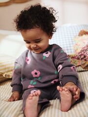 Свитшот и спортивные брюки в комплекте для малышей Next B77-493, Серый