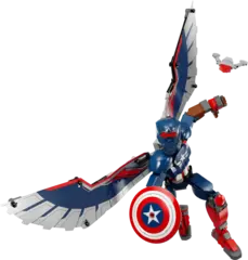 Конструктор LEGO Marvel 76296 Новая строительная фигура: Капитана Америки