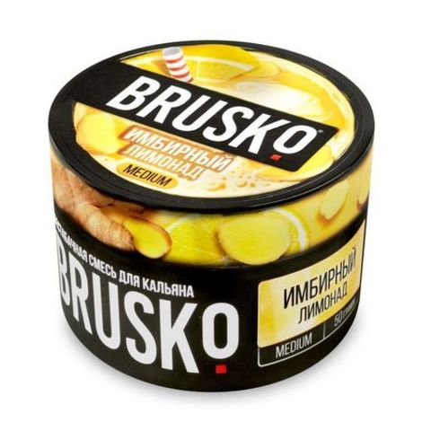 Кальянная смесь Brusko Medium - Имбирный лимонад