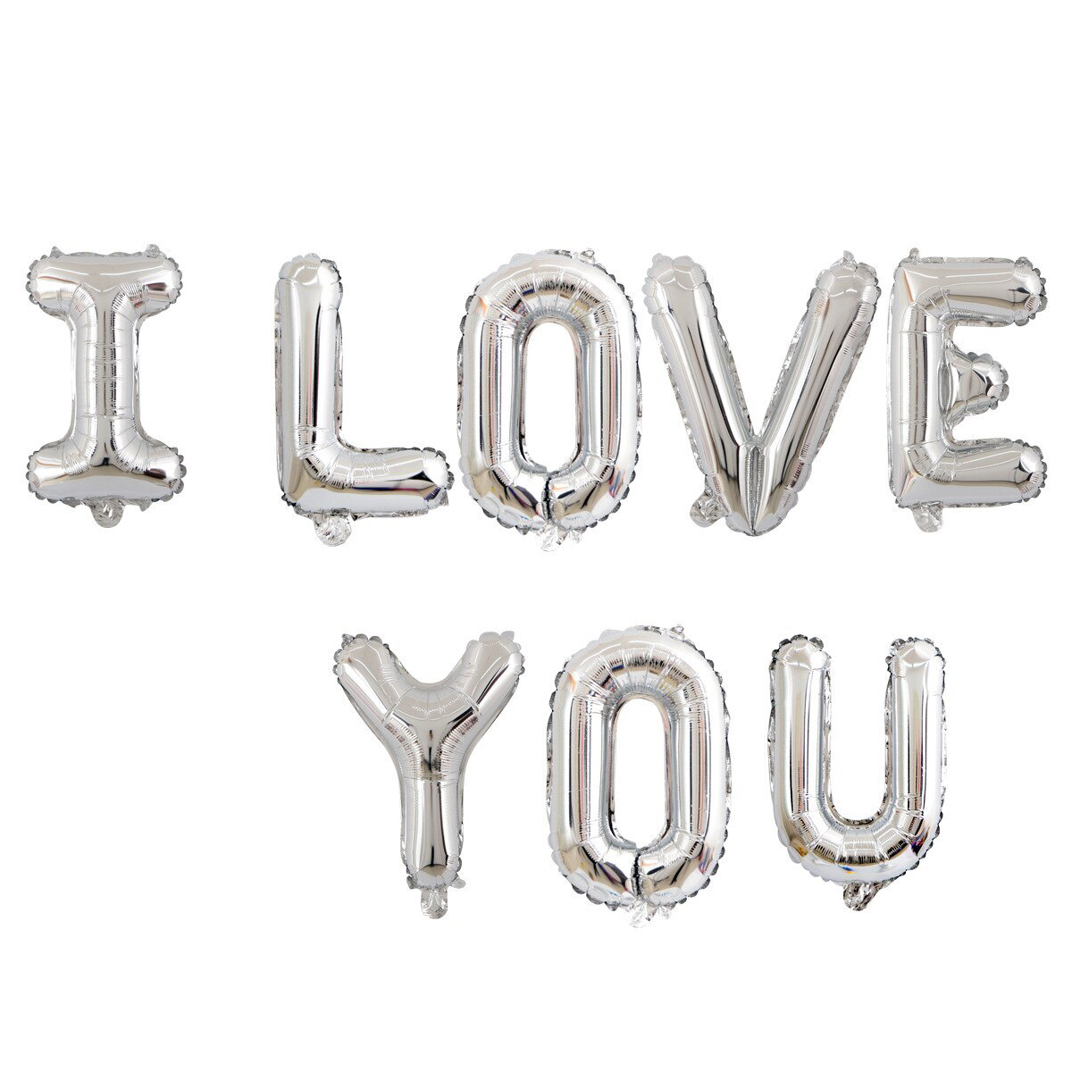 К Надпись, I love you, Серебро, 17
