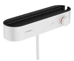 Hansgrohe ShowerTablet Select 400 24360700 Термостатический смеситель для душа (белый матовый) фото