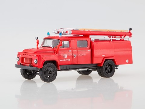 GAZ-53 Fire-fighting tank AC-30 (53) 1:43 Our Trucks #2 (limited edition)