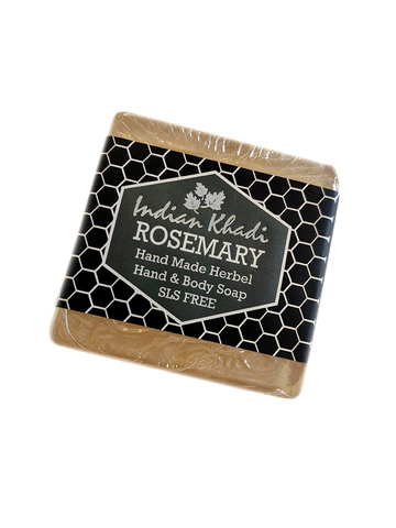 Мыло с Розмарином / Indian Khadi / 100 г Soap Rosemary
