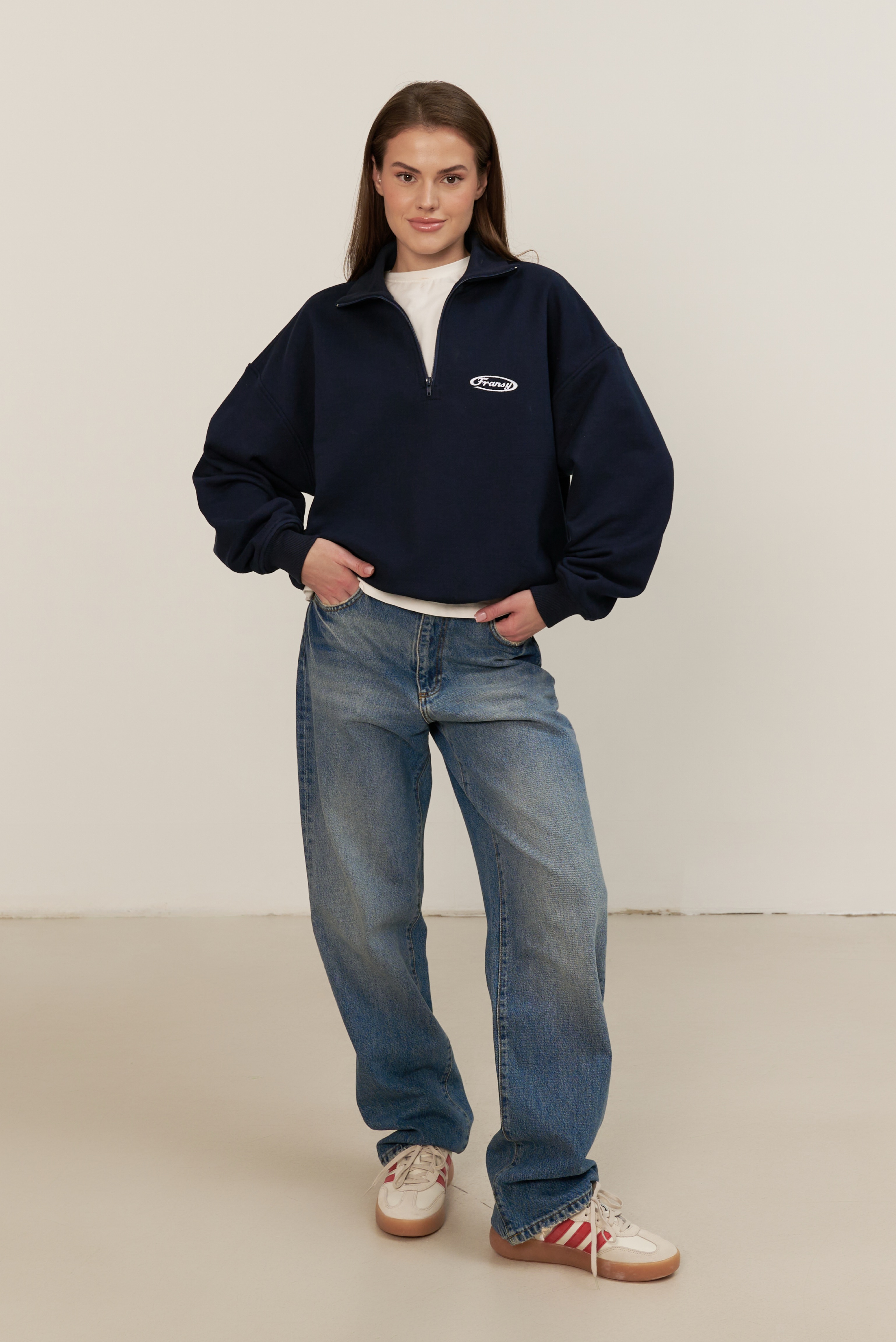 Анорак FRANSY, темно-синий