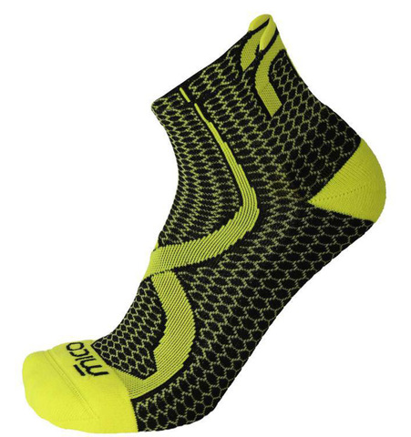 Элитные короткие носки Mico Odor Zero XT2 Trail Run Light Weight для бега