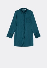 Сорочка женская с длинным рукавом ARUELLE EMERALDA | Изумруд