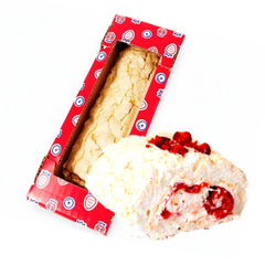 Рулет меренговый вишня. 670 гр