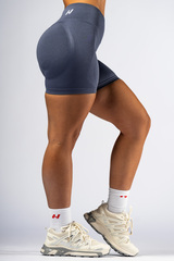 Шорты High-Waist Push-Up Shorts POWER 893 Серые