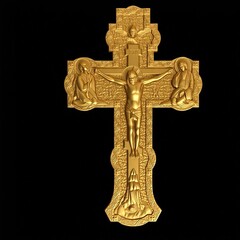 Силиконовый молд Крестик - 1