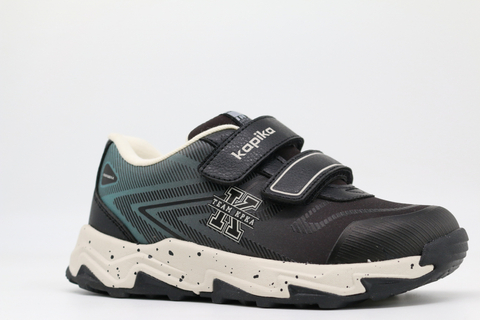 Капика кроссовки софтшелл (черный-синий) 24-29   711195с-2