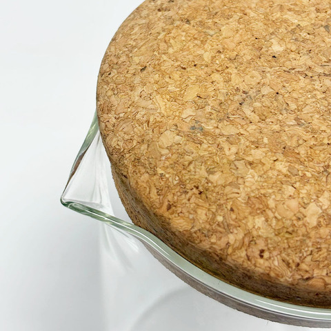 Кувшин для воды BERBERIS, 1,7 л, стекло/кора пробкового дерева