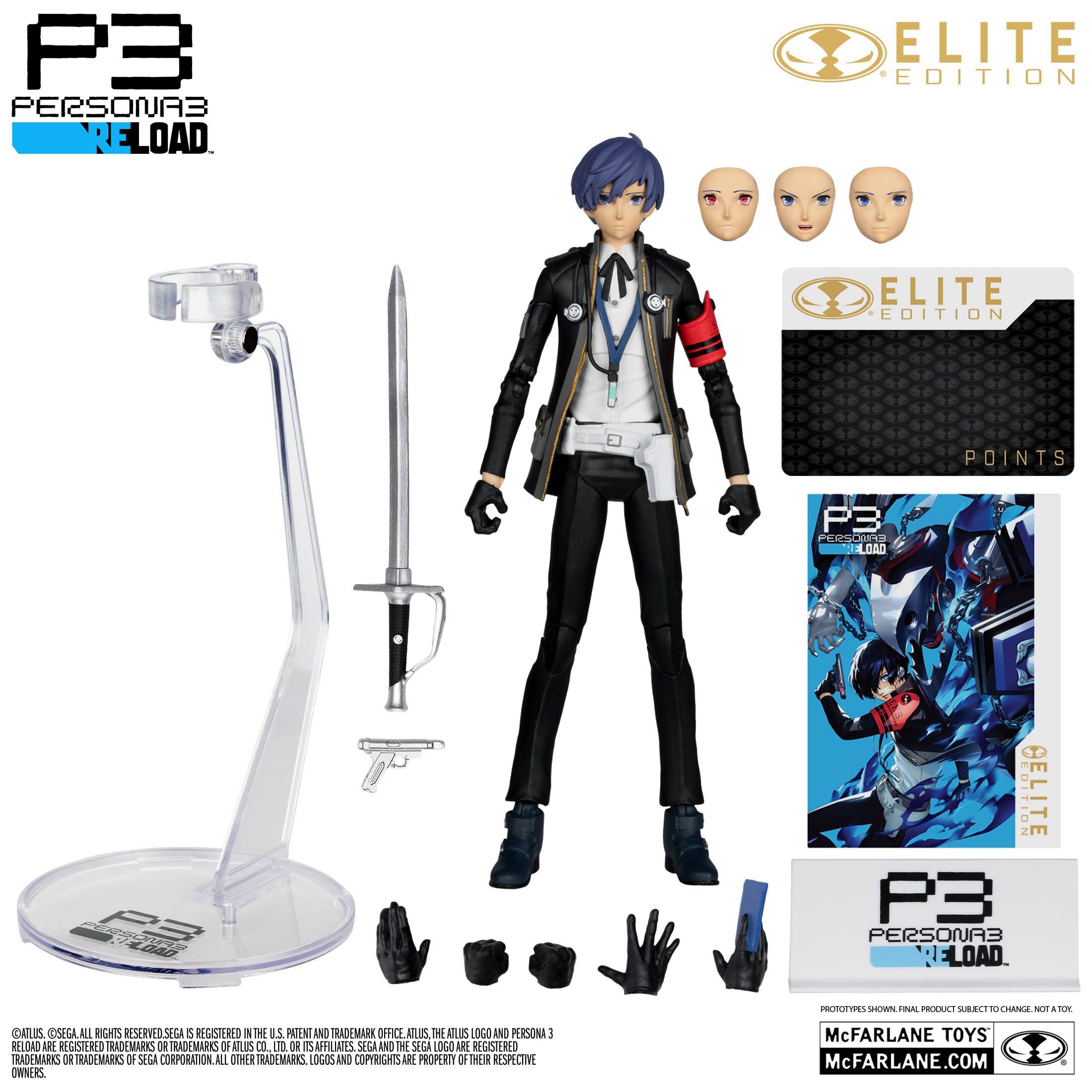 Фигурка Протагонист из игры Persona 3 Reload