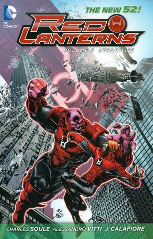 Комикс Red Lanterns Vol. 5: Atrocities (На Английском языке) (Б/У)