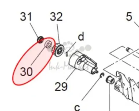 Konica Minolta Ball bearing original A0TK397501
